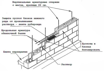 Shed din blocuri de spumă și toate acestea (construcții vărsat blocuri de spumă) Shed din blocuri de spumă și totul despre ea