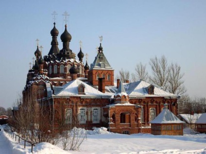 fotografii Shamordino Convent, comentarii (Shamordino Mănăstire Shamordino mănăstire Shamordino mănăstire din regiunea Kaluga) Shamordino Convent fotografie, comentarii