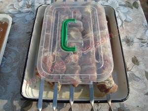 Carne de porc și de pui, se fierbe un minut de unul singur! (Porc) Carne de porc și de pui, se fierbe un minut de unul singur!
