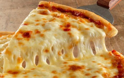rețete Brânză pizza (capac castron cu un prosop) rețete Brânză pizza