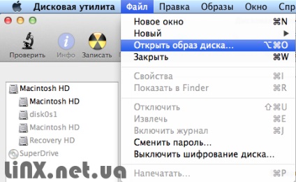 Crearea unui sistem de operare boot disc Mac (ROM) Crearea unui Mac OS disc bootabil