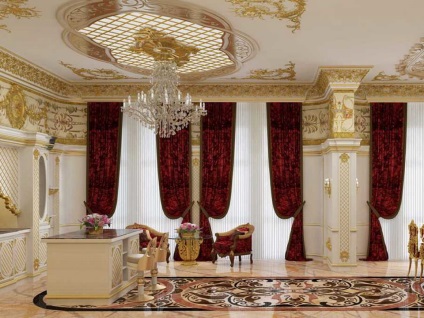 Stilul Empire în interiorul fotografii și caracteristici ale stilului Empire în interior apartament (plat) Stilul Empire în interiorul fotografii apartament și caracteristici ale stilului Empire în interior