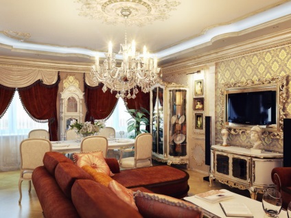 Stilul Empire în interiorul fotografii apartament și caracteristici ale stilului Empire în interior (stil) Stilul Empire în interiorul fotografii apartament și caracteristici ale stilului Empire în interior
