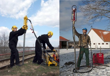 Stalpi pentru gard (pătrat fundație columnar) Coloane pentru prelevarea de probe