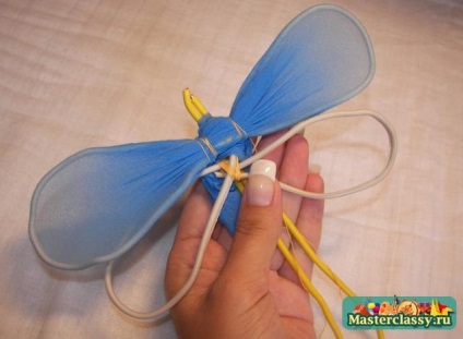 Dragonfly de chilot nailon strălucitor (galben) Dragonfly de chilot nylon luminos