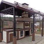 Construi propriile lor mâini un baldachin peste grătarul cu gluga de la cabana (dacha) Construi propriile lor mâini un baldachin peste grătarul cu gluga de la cabana