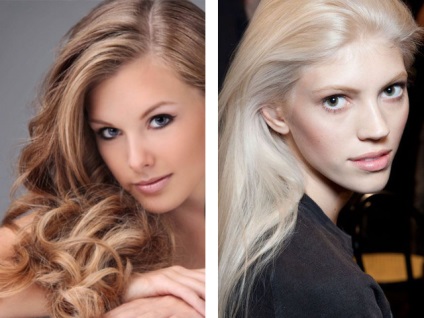 fotografie Blonde culoarea părului (foto) păr blond culoare fotografie