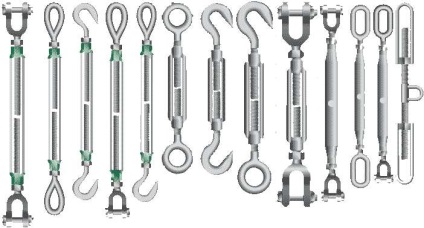 Turnbuckles GOST, din, scop, caracteristici (lanyard) Turnbuckles GOST, DIN, scop, caracteristici