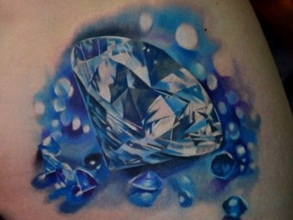 Diamond Tattoo - ceea ce înseamnă schițe tatuaj și fotografii (tatuaj) Diamond Tattoo - design valoare tatuaj și fotografii