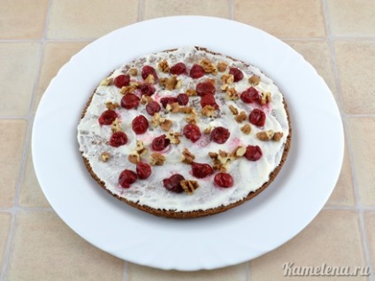 Cake „Pancho“ (felii de cozonac înmuiat crema) Tort „Pancho“