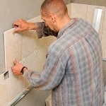 De stabilire gresie în baie, cu mâinile lor, pentru stivuire (Tigla în baie) De stabilire gresie în baie cu mâinile lor stivuire de comandă