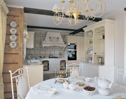 Decorarea pereții bucătăriei - a scăpa de gol, designu (bucatarie) Decorarea pereții bucătăriei - a scăpa de gol, designu
