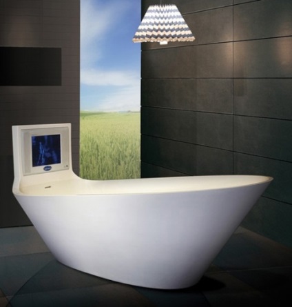 Baie în stilul de hi-tech acasă (stil camera de baie) dvs. Baie în stilul de hi-tech în casa ta