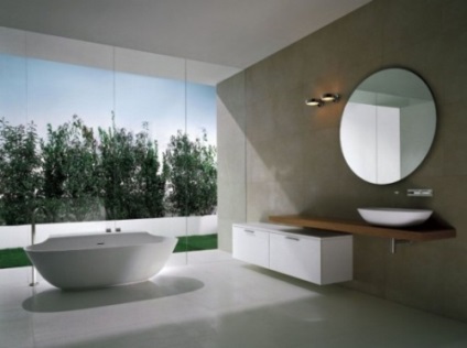 Baie în stilul de hi-tech în casa ta (baie) Baie în stilul de hi-tech în casa ta