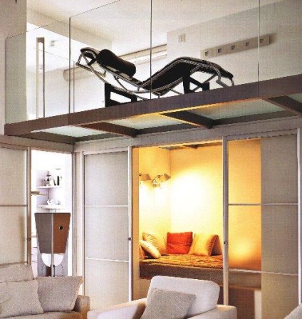 Al doilea nivel în apartament (al doilea nivel plat) Al doilea nivel al apartamentului