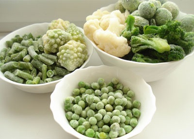 Legume congelate (legume congelate au înghețarea corespunzătoare) legume congelate