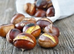 castane coapte (prăjit) castane prăjite
