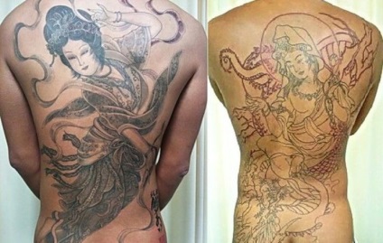 tatuaje Valori Yakuza (12 poze) - triniksi (Japoneză) Valorile tatuaje Yakuza (12 poze) - triniksi