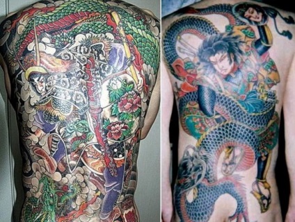 Valorile tatuaje Yakuza (12 poze) - triniksi (dinți) Valorile tatuaje Yakuza (12 poze) - triniksi