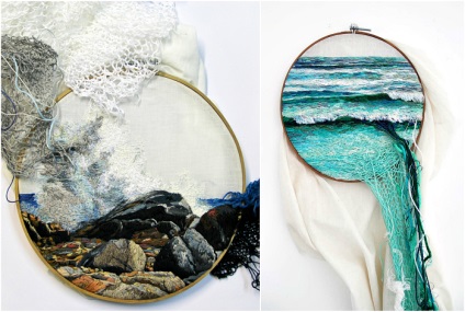 20 magnifice opere de artă, care dovedesc că broderie - nu e plictisitor (Artist brodate) 20 magnifice opere de artă, care dovedesc că broderie - nu este plictisitor
