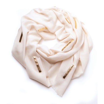 Cum de a transforma esarfa cele mai obișnuite, brodată (ordinară) Cum de a transforma cea mai obișnuită fular, țesut