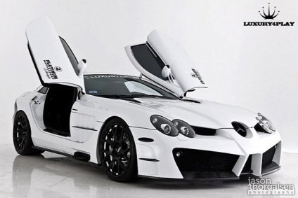 Mercedes-Benz SLR în sporturile cu motor Tuning platina - masini si tuning (Mercedes-Benz) Mercedes-Benz SLR în sporturile cu motor Tuning platina - masini si tunning