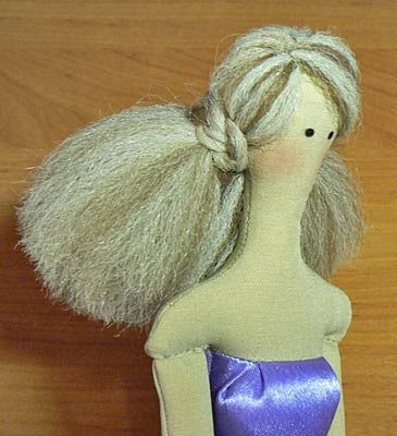 Liliacului tilde (master class jucărie) Lilac tilda