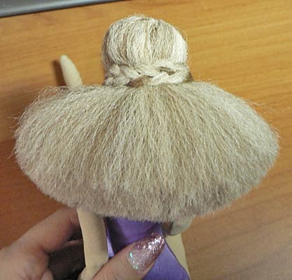 Liliacului tilda (autor de fabricație papusa) Lilac tilda