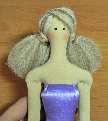 Liliacului tilda (păpușă textilă) Lilac tilda