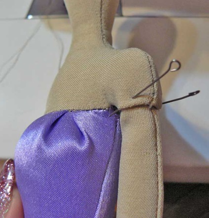 Liliacului tilda (papusa master-class) Lilac tilda