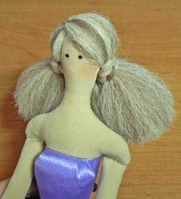 Liliacului tilde (master class jucărie) Lilac tilda