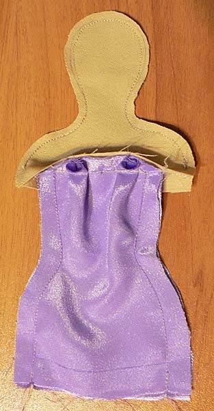 Liliacului tilda (autor de fabricație papusa) Lilac tilda