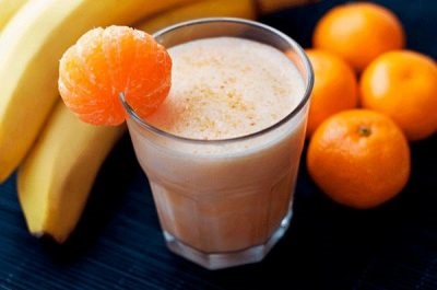 Smoothie cu banane - pas cu pas retete cu fotografii (Ingrediente Prepararea Clean) Smoothie cu banane - pas cu pas rețete cu fotografii