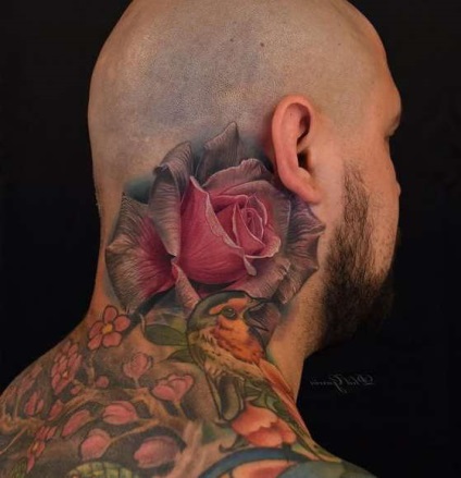 Tatuaje de valoare Rose Tattoo, 193 fotografii, schițe