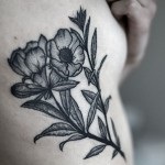 valori flori tatuaj, fotografii, schițe