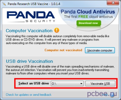 Panda USB Vaccine