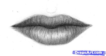 Paradise musical crisis Treptat desena creion de buze oameni - cum să învețe să atragă etape buzele  buzele de imagine