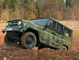 Hunter test drive UAZ (Hunter) Test de vânător unitate UAZ