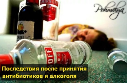 Antibiotice si alcool (alcool) Antibiotice și alcool