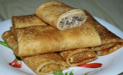 Clatite cu umplutură (clătite) Clatite cu umplutura