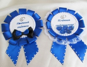 Concorde martori (martori) Boutonnieres pentru martori