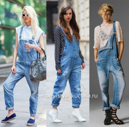Ce se poate înlocui blugi, în vara (salopete de sex feminin denim) Ce se poate înlocui blugi în vara