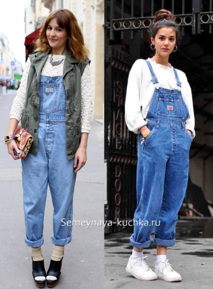 Ce se poate înlocui blugi, în vara (salopete de sex feminin denim) Ce se poate înlocui blugi în vara