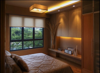 Design dormitor 12 kV (dormitor design de 12 de metri pătrați într-o fotografie stil modern) Proiectarea un dormitor de 12 mp