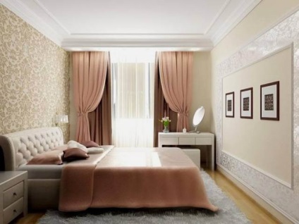 Design dormitor 12 kV (dormitor design de 12 de metri pătrați într-o fotografie stil modern) Proiectarea un dormitor de 12 mp