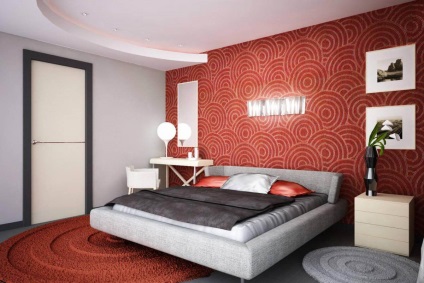 Design dormitor 12 kV (dormitor design de 12 de metri pătrați într-o fotografie stil modern) Proiectarea un dormitor de 12 mp
