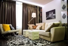 Cameră de design de 18 de metri pătrați (de proiectare sala de 18 m. Fotografia apartamentului) Cameră de design 18 metri pătrați