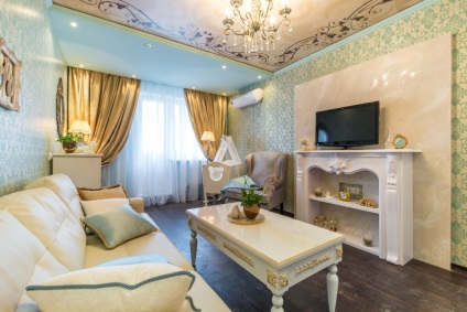 Cameră de design 18 metri pătrați (proiectare) Cameră de design 18 metri pătrați