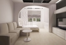 Cameră de design 18 metri pătrați (proiectare) Cameră de design 18 metri pătrați