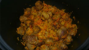 Meatballs cartofi (cartofi) Chiftelute cu cartofi